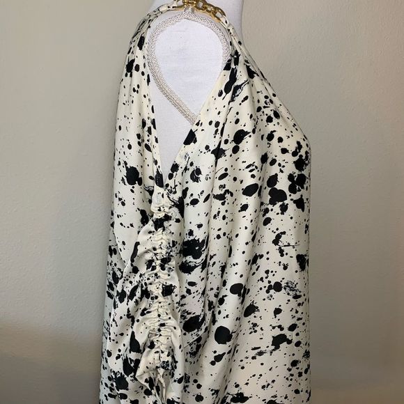 Michael Michael Kors paint splat oversized blouse - Picture 5 of 7